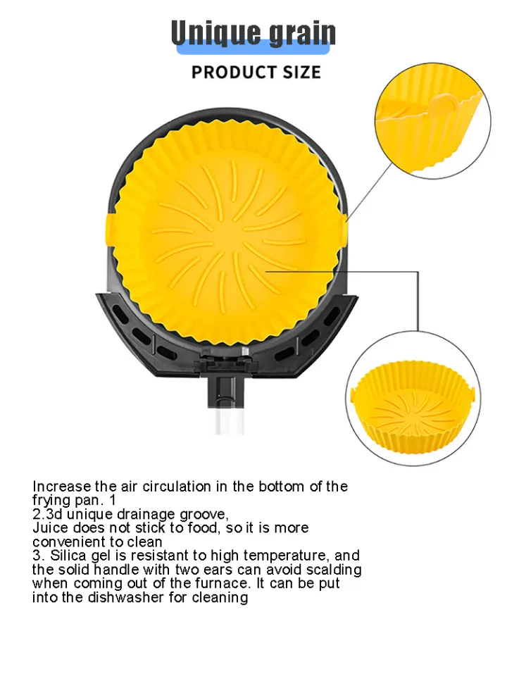 Keranjang Penggantian Air Fryer, Keranjang Air Fryer Non-Stick Pan