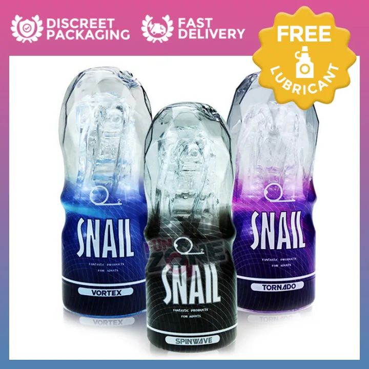 Funzone Premium Japan Snail Crystal Masturbation Cup Sex Toy for Boys Sex Toy for Men Lazada PH