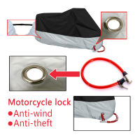 【cw】Motorcycle Cover Dustproof Waterproof Sun Block Protector Outdoor Bike Cover FOR HONDA XL1000 V Varadero XL1000 SH300 CRF1000L