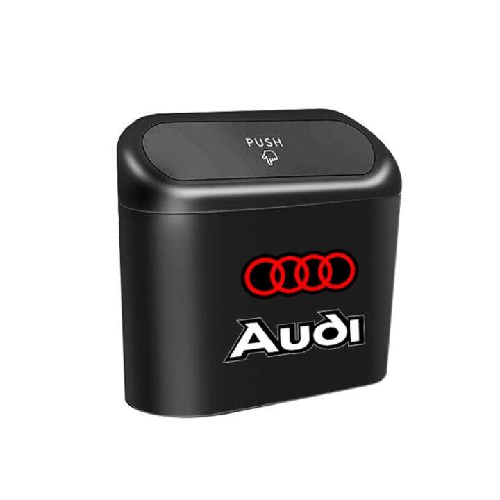 hot-กล่องเก็บของ-อเนกประสงค์-สําหรับรถยนต์-audi-trash-can-new-a4l-a6l-a3-q2l-q3-q5l-q7-a5-a7