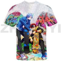 SK8 the Infinity 3D T-shirt Summer Cartoon Oversized T Shirt Graphic Kids Kawaii Clothing Trend Short Tees Tops Couple Clothes