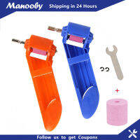 Manooby เครื่องลับดอกสว่านล้อลับทำจากแร่คอรันดัม,ขนาด2-12.5มม. พกพาได้สำหรับเครื่องเจียรเครื่องมือไฟฟ้า