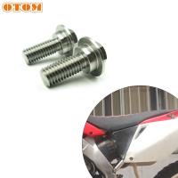 OTOM M8x1.25 Motocycle Tool Free Seat Bolt Bicycle Stainless Steel Bolts Nuts Screws Mount Rear Seat For HONDA CRF250R CRF450R Nails Screws Fasteners