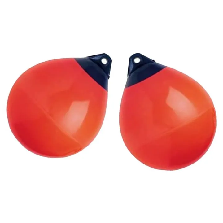 2Pcs Boat Fenders Ball Round Anchor Buoy, Dock Bumper Ball PVC Shield