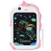 Unicorn Toys Gifts for Girls Toys 8.5Inch LCD Writing Tablet Magic Drawing Board Kids Art Electronic Painting Tool Drawing  Sketching Tablets