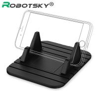 Car Phone Holder Non-slip Mat Rubber For iPhone X XMAX Samsung S9 S8 Xiaomi Smartphone Mobile Phone Stand Bracket GPS Holder Car Mounts