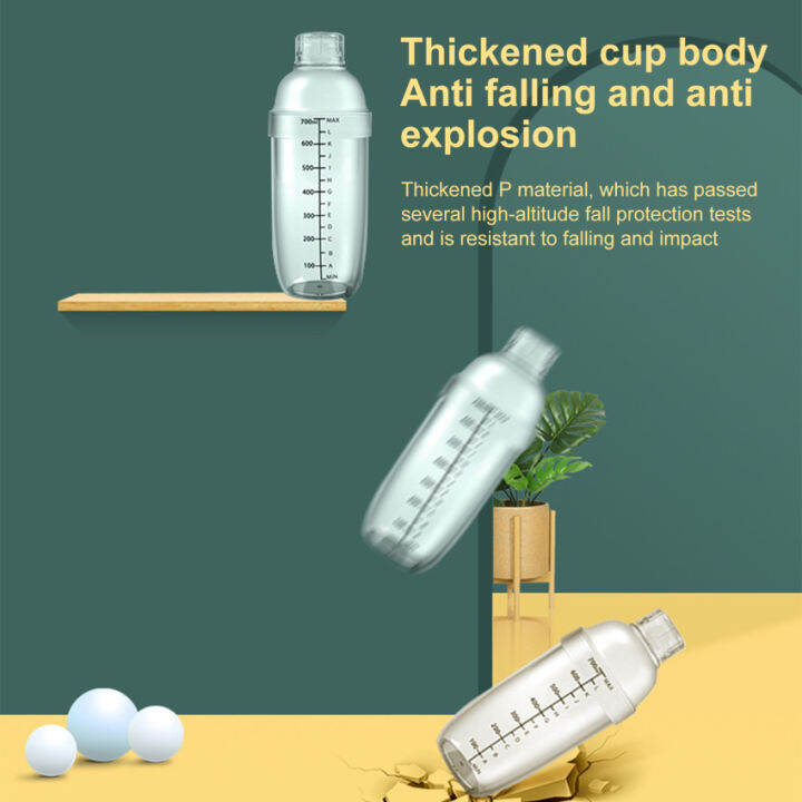 โปร่งใส-hand-shake-bar-เครื่องมือ-bar-tensils-ค็อกเทล-shaker-ขวดเครื่องดื่ม-shaker-ถ้วยผสม-barware