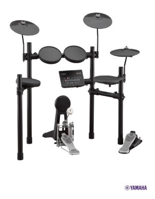 Yamaha  กลองชุดไฟฟ้า รุ่น DTX452K แบบ 4 กลอง 3 แฉ กระเดื่องจริง / สแนร์ 3 เซ็นเซอร์ (Electric Drum Kit) + แถมฟรีเก้าอี้กลอง Yamaha &amp; พรมกลอง Yamaha