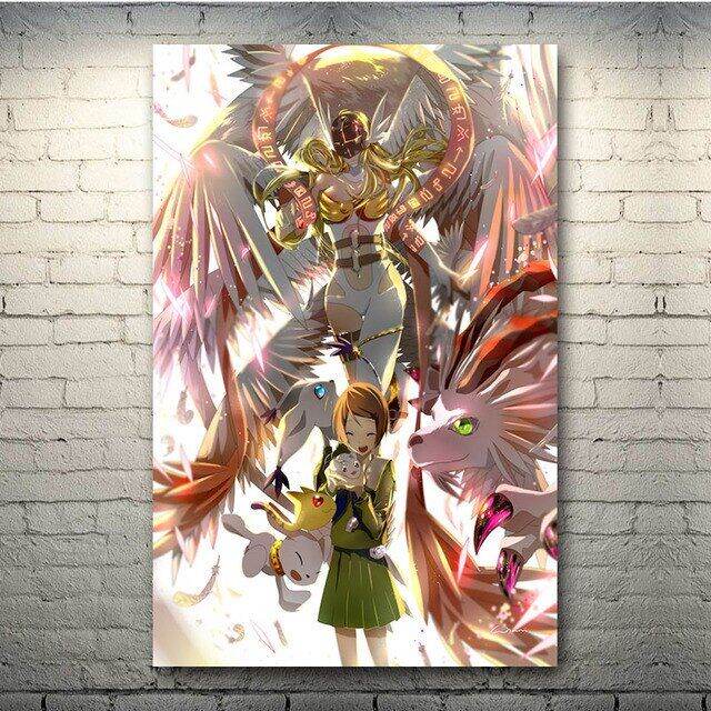 digimon-adventure-trio-anime-canvas-art-ภาพพิมพ์และโปสเตอร์คุณภาพสูง-เหมาะสำหรับตกแต่งห้องนอนหรือห้องนั่งเล่น-ไอเดียของขวัญที่ยอดเยี่ยม