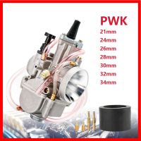 PWK คาบูเรเตอร์มอเตอร์ไซค์24 26 28 30 32 34 2T 4T พร้อมกำลังไอพ่นสำหรับ Yamaha Mikuni Koso สำหรับรถ ATV Quad UTV