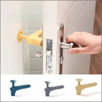 Suction Cup Silicone Door Handle Anti-collision Pad Door Stopper Protective Cover Silent Door Cover Furniture Silence Protection Decorative Door Stops