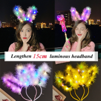 Light Up Decor Headwear Rabbit Gift Wedding Party Halloween Led Headbands Glowing