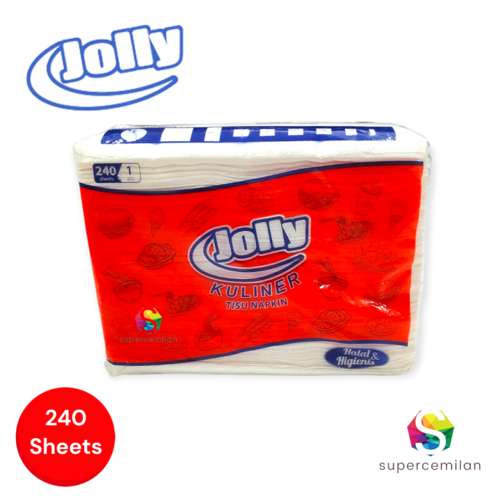 Tissue Jolly Kuliner Tisu Napkin Sheets Ply Lazada Indonesia