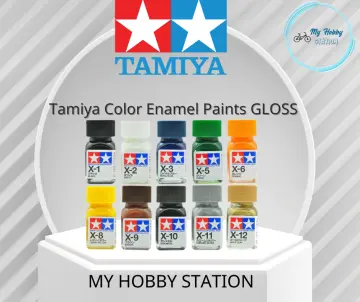 10ml Tamiya Enamel Paint Gross Colors Painting X1-X24 For Gundam