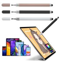 ปากกาสไตลัส2 In 1อเนกประสงค์,สำหรับ iPhone iPad Samsung Xiaomi แอนดรอยด์แท็บเล็ตหน้าจอ Capacitive วาดปากกาสไตลัสสัมผัสดินสอ