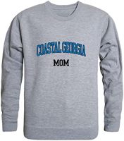 W Republic College of Coastal Georgia Mariners Seal Fleece Crewneck Sweatshirts