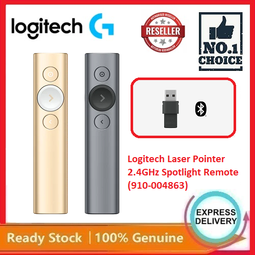 logitech spotlight presentation remote laser pointer