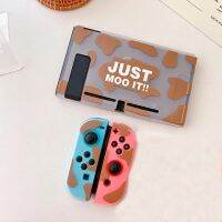 เคสนินเท็นคลุมทั้งหมดนิ่มสำหรับ TPU โปร่งแสงภาพน่ารักอุปกรณ์เสริม Nintendo Switch ลดล้างสต็อก