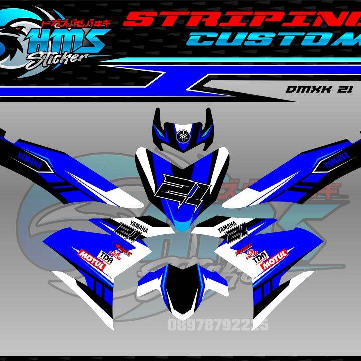 DECAL MX KING 150 CUSTOM Lazada Indonesia