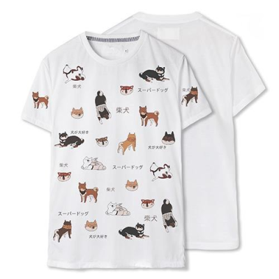 dog tshirt MUUNIQUE Graphic P. T-shirt เสื้อยืด รุ่น GPT-334 👕🛒