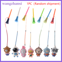 wangzhansi ทีกอล์ฟยางมีเชือกลายการ์ตูนป้องกันการสูญหาย1ชิ้น