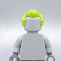 ????????? - Green Sideburns Hair HAIR - LEGO® Minifigures Authentic เลโก้แท้