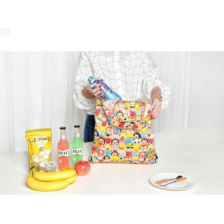 cartoon-storage-bag-thick-waterproof-handbag-foldable-shopping-bags-reusable-grocery-eco-tote-bag