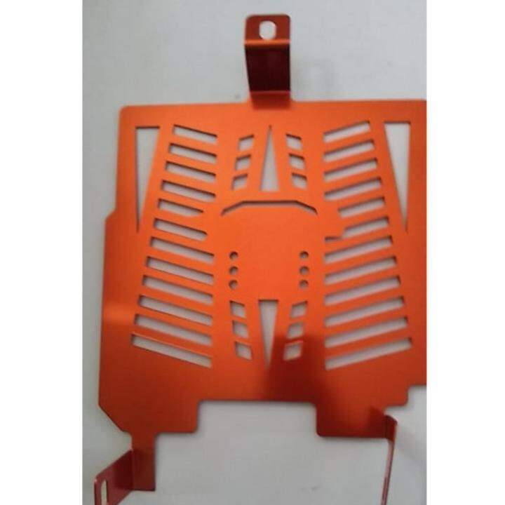 RADIATOR COVER RAIDER 150 FI ORANGE Lazada PH