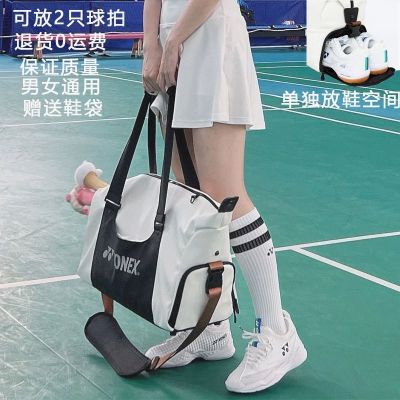 ★New★ yy badminton bag womens single shoulder messenger bag new sports bag handbag square bag male Korean fashion racket bag