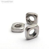 ❣☃  50pcs/lot DIN 562 Square Thin Nut M3 M4 M5 M6 M8 A2 Stainless Steel Square Thin Nuts