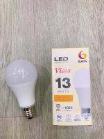 GATA หลอดไฟ LED bulb 13W เดย์ไลท์ (แสงขาว 6500K) / วอร์มไวท์ (แสงทอง 3000K) ซื้อ 1 แถม 1