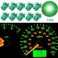 【LZ】☈  10pcs Green B8.5D 509T B8.5 5050 Led 1 SMD T5 Lamp Auto Wedge Car Gauge Dash Bulb Dashboard Instrument Light 12V Car Styling