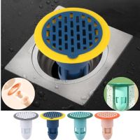 New Shower Floor Strainer Cover Plug Trap Silicone Anti-odor Sink Drain Filter Insect Prevention Deodorant