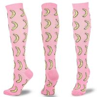 【jw】✘▦☌  S-XXL Size Large Compression Socks Circulation Cycling Doctor Edema Diabetes Varicose Veins