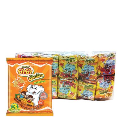 สินค้ามาใหม่! ยำยำ ช้างน้อย บะหมี่กึ่งสําเร็จรูป รสข้าวโพด 20 กรัม x 60 ซอง Yum Yum Chang Noi Instant Noodle Corn Flavour 20g x 60 Bags ล็อตใหม่มาล่าสุด สินค้าสด มีเก็บเงินปลายทาง