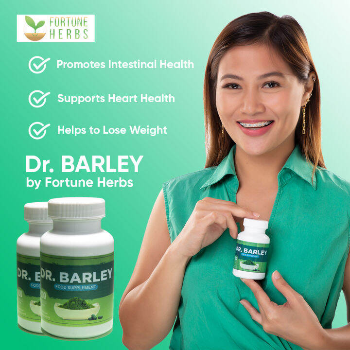 Dr.Barley (100 capsules)500mg with trace minerals for hyperacidity
