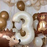 【DT】hot！ Hedgehog Theme Chocolates Number Balloons Kids Birthday Baby Shower Globos