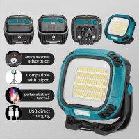 Lampe de travail multifonctionnelle à lumière LED Rechargeable durgence Portable forte pour Camping pêche nouveauté 2023