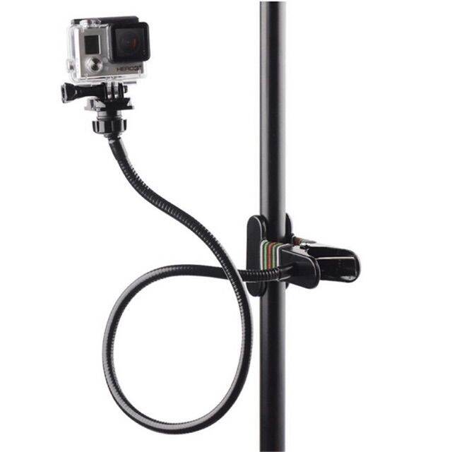 GoPro Adjustable Long Neck Clamp Mount ที่หนีบยึดกล้องโกโปร กล้องแอ