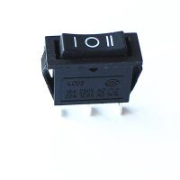 JOYING LIANG KCD3 3PD 32.5x13.6mm Black Rocker Switch 16A 250V AC (20A 125V AC) Power Switches 2pcs