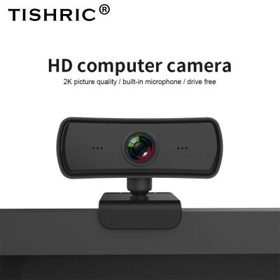 ❁♈▦ TISHRIC 1080P Webcam 2K HD Web Cam 400W Pixels Web Camera With Microphone Autofocus Camera For Computer Live Online Teaching