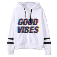 Vibe Hoodies สไตล์เกาหลีญี่ปุ่นผู้หญิง Y2k อะนิเมะความงามฮู้ดผู้หญิง