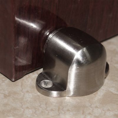 【LZ】xhemb1 Magnetic Door Stops Stainless Steel Door Stopper Hidden Door Holders Catch Floor Nail-free Doorstop Furniture Hardware Door Stop