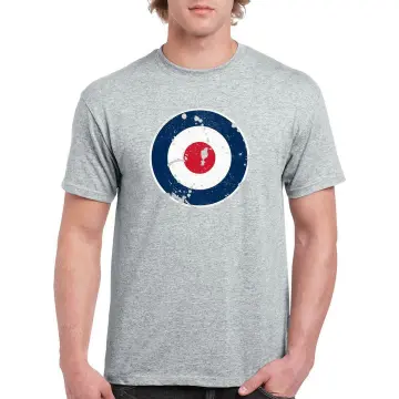 RAF Roundel T-Shirt WW2 Spitfire Target Royal Air Force Fathers