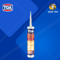 TOA Silicone Sealant GP ทีโอเอ ซิลิโคน ซีลแลนท์ จีพี ชนิดกรด 280 ml./หลอด