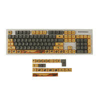 YMDK 124 ZDA Profile XDA V2ย้อม PBT Camel Keycaps สำหรับ104 TKL 60% 96 84 68 64 MX SWITCH คีย์บอร์ด