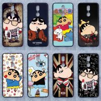 เคส Oppo  F11  ลายชินจัง  ขอบนิ่มหลังแข็ง เคสมือถือ เคสโทรศัพท์ Case