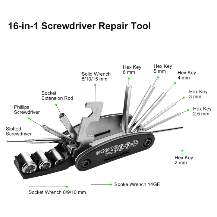 multifunctional-folding-16-in-1-used-bicycle-repair-bike-tool-kit-hex-wrench-nut-tire-repair-hex-wrench-screwdriver-socket