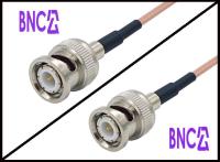 RG316 BNC Male to BNC Male BNC 90° Right Angle Male to BNC90° Right Angle Male Plug Connector RF Pigtail Coaxial Patch Cable