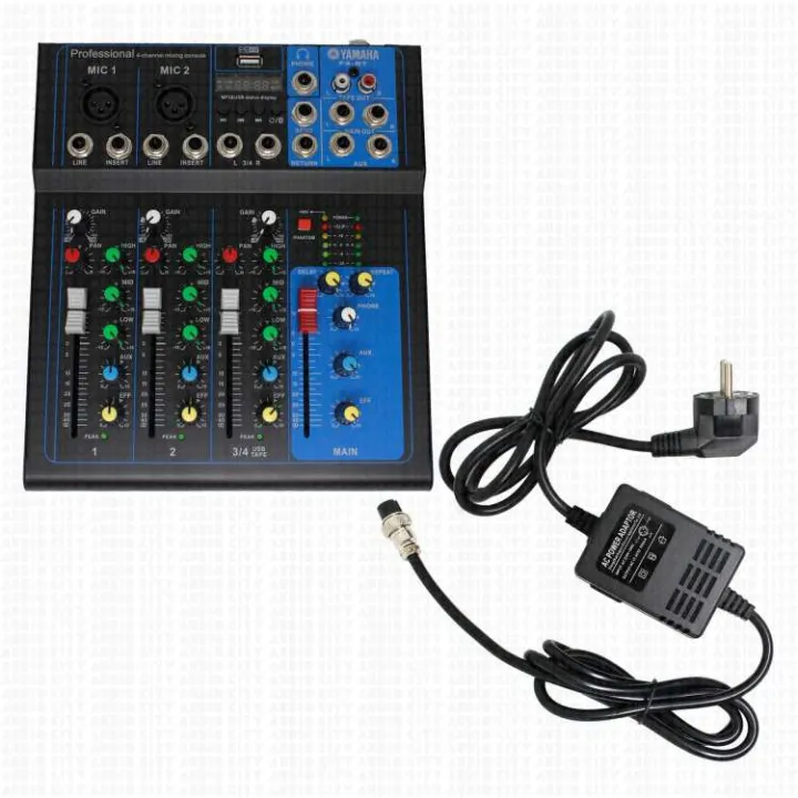 Yamaha 4 CHANNEL mixer with Usb & Bluetooth Lazada PH